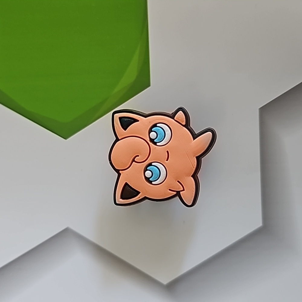 3/$10 Jigglypuff Croc Charm
